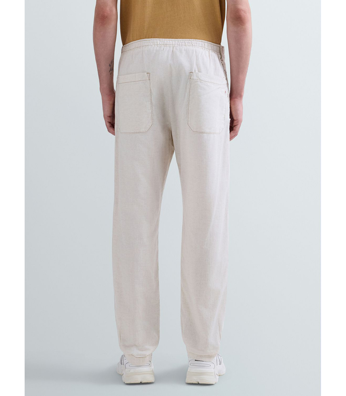 テーパードフィットデニムパンツ（セットアップ） 詳細画像 アイボリー 3